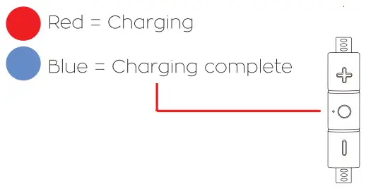 Justice JUSEB01 Bluetooth Earbuds - Charging