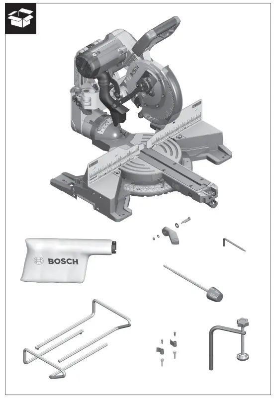 BOSCH GCM 10 GDJ Professional Sliding Mitre Saw - Fig 3