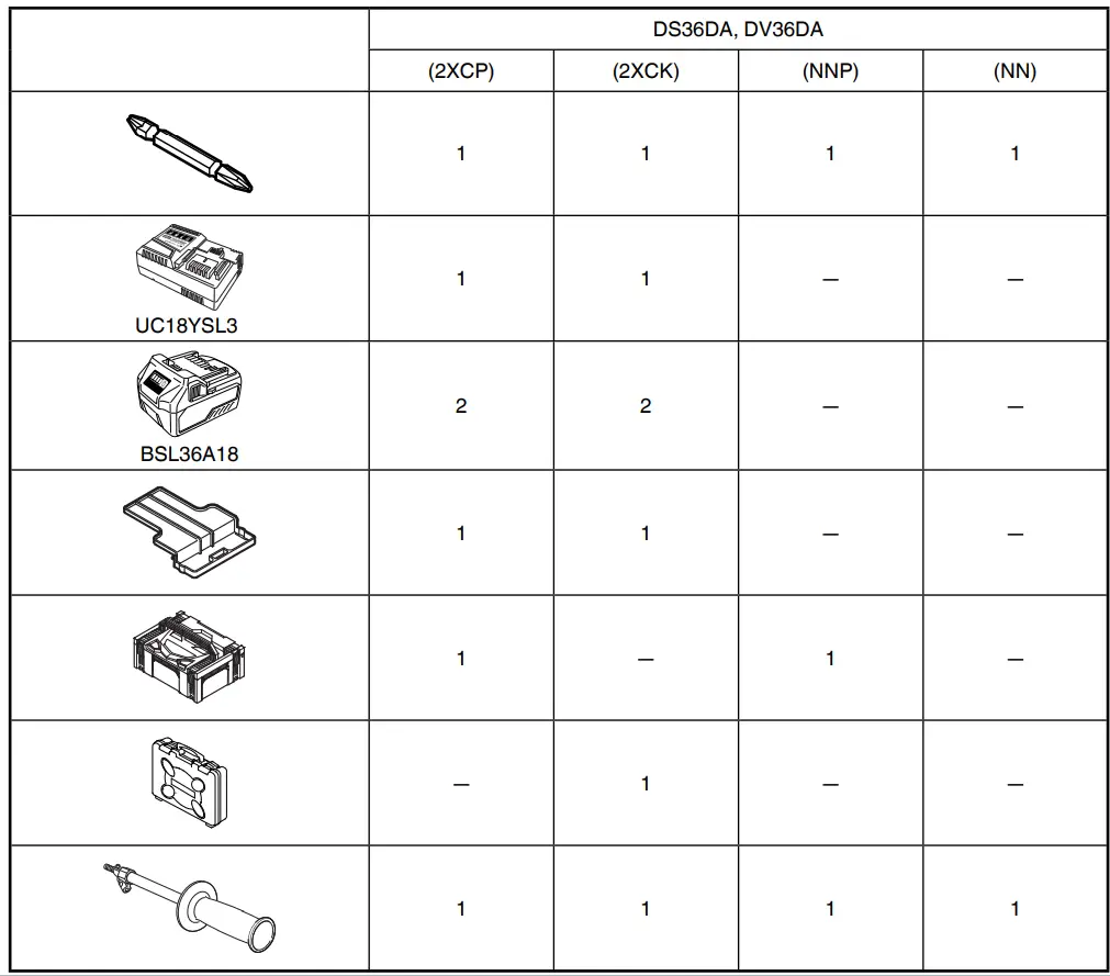 HiKOKI DS 36DA Multi Volt Cordless Combi Drill fig 1