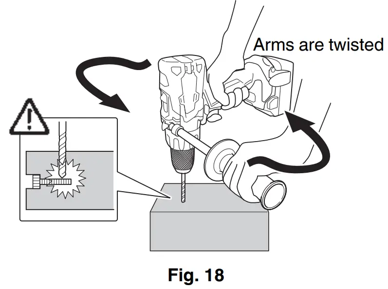 HiKOKI DS 36DA Multi Volt Cordless Combi Drill fig 4