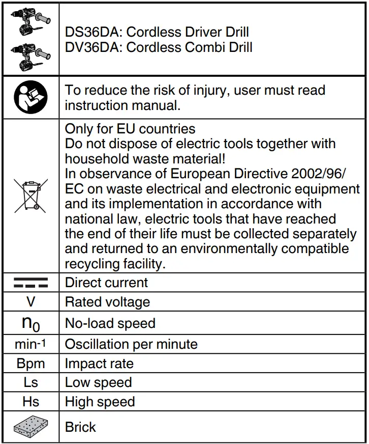 HiKOKI DS 36DA Multi Volt Cordless Combi Drill fig 5