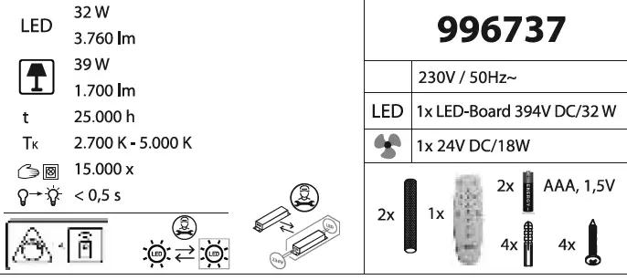 Paul Neuhaus 14445-55 LEONARD Ceiling Light 01