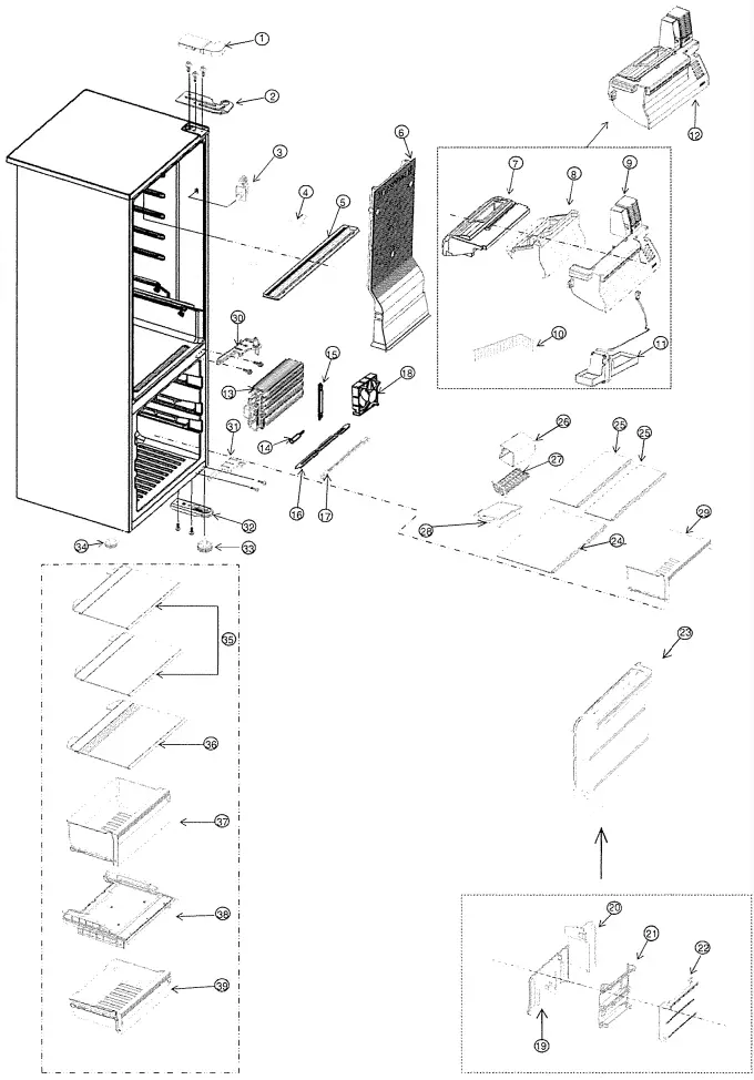 Part exploded view