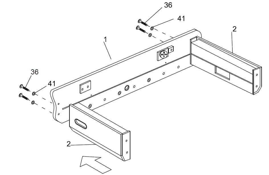 COUGAR 8717973936046 Scorpion Kick TS Folding Football Table 3