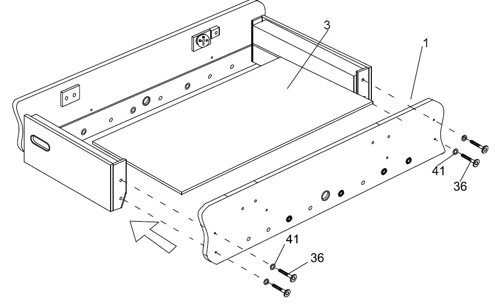 COUGAR 8717973936046 Scorpion Kick TS Folding Football Table 4