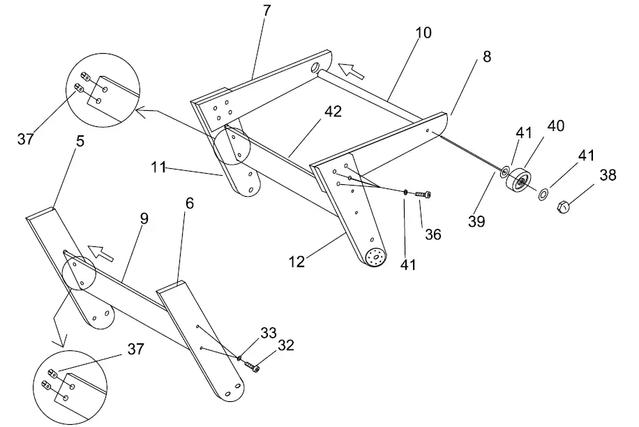 COUGAR 8717973936046 Scorpion Kick TS Folding Football Table 6