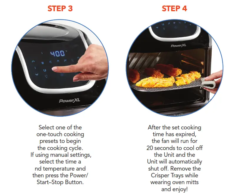 PowerXL K50701 Fried Food Recipes Step 3 4