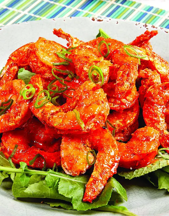 tristar-powerxl-k50701-fried-food-recipes- Bang Bang Shrimp
