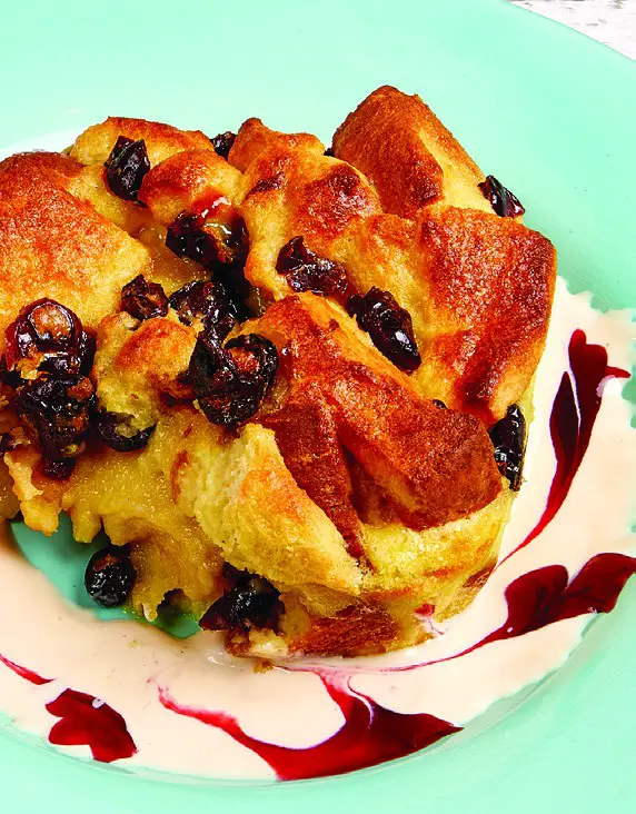 tristar-powerxl-k50701-fried-food-recipes- Dried Cranberry Bread Pudding