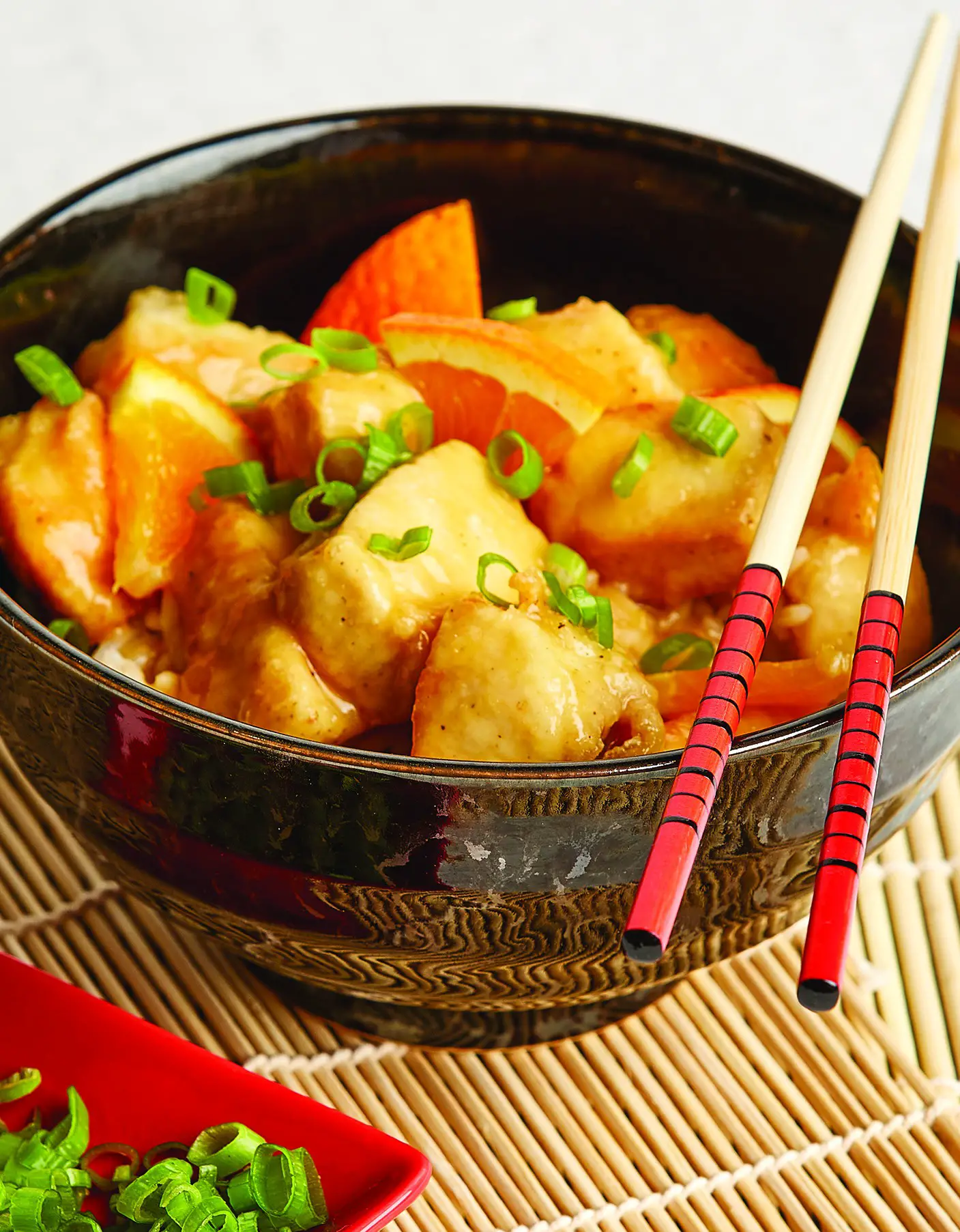 tristar-powerxl-k50701-fried-food-recipes- Orange Chicken