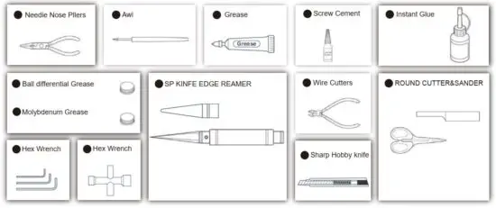 FIG 5 Tools required