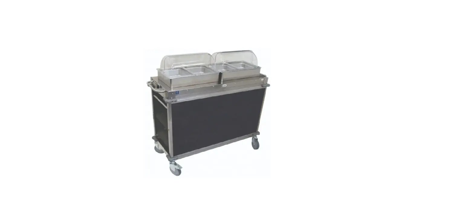 Cadco Cbc-hh-l4-4 Junior 2 Bay Mobile Hot Buffet Cart User Manual Cadco Cbc-hh-l4-4 Junior 2 Bay Mobile Hot Buffet Cart User Manual