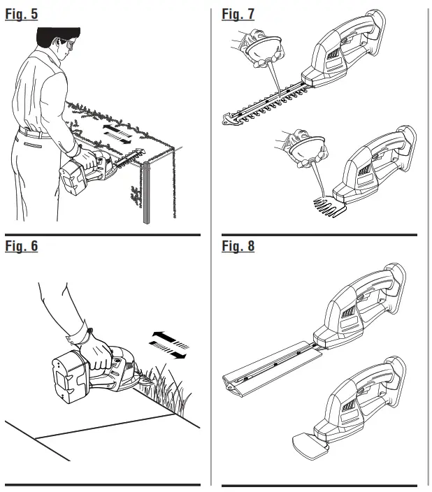 RYOBI P2900 Cordless Battery Grass Shear and Shrubber Trimmer - Fig5