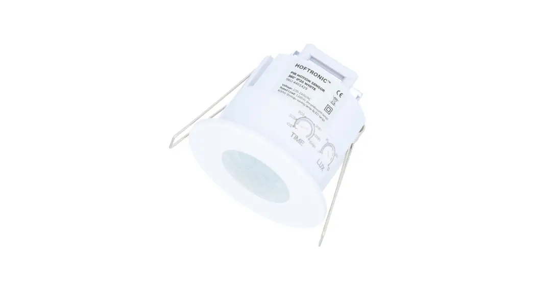 Hoftronic 4401429 Pir Motion Sensor 360 White User Manual Hoftronic 4401429 Pir Motion Sensor 360 White User Manual