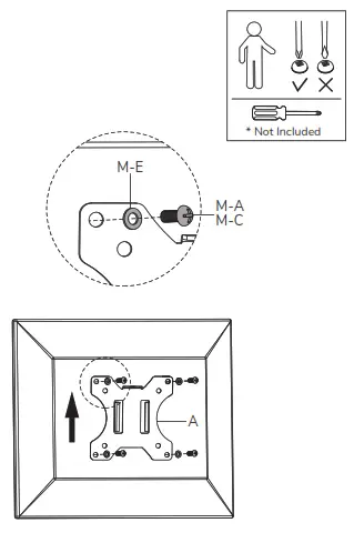 NEWSTAR Neomounts FPMA-D550D3BLACK - VESA Plate