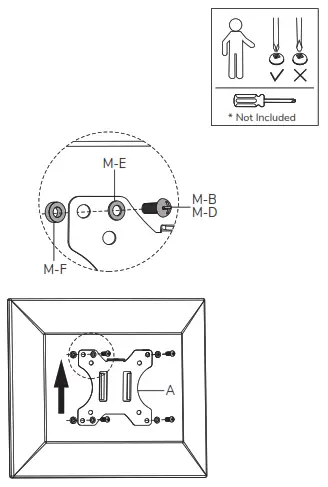 NEWSTAR Neomounts FPMA-D550D3BLACK - spacers