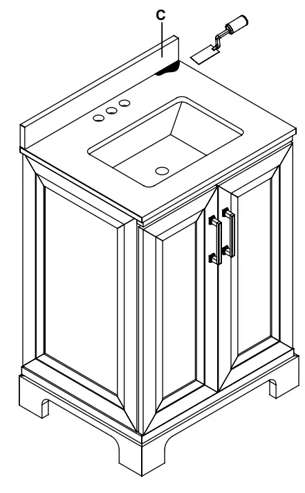 GLACIER BAY Sinita 24 Vanity-fig5