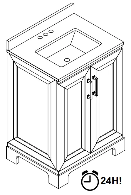 GLACIER BAY Sinita 24 Vanity-fig6