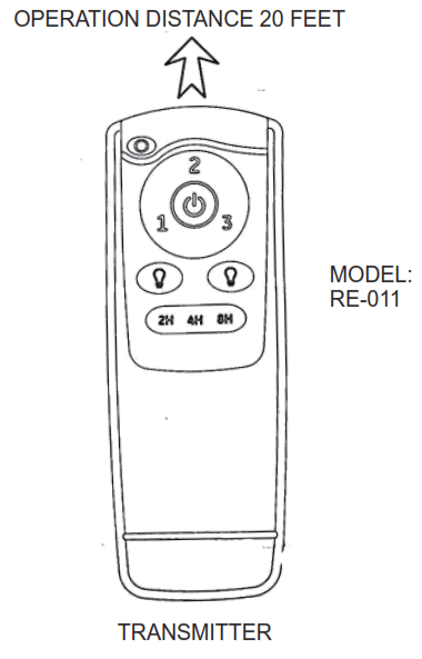 Parrot Uncle F3519110V 36 Inch Modern Ceiling Fan with Lighting and Remote - 10
