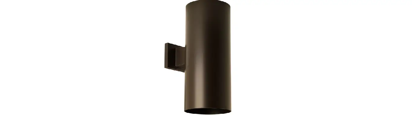 Progress Lighting P560293-020-30 6 Inch Led Outdoor Up And Down Modern Antique Bronze Wall Cylinder With Glass Top Lens Owner's Manual