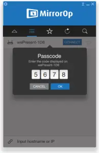 BARCO WiPG-1600W - Start the MirrorOp (Sender) App - Windows 2