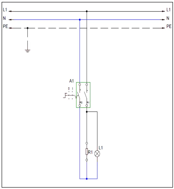 ggm gastro PWE4 Electric Chips Scuttle - ELECTRIC CIRCUIT SCHEMA