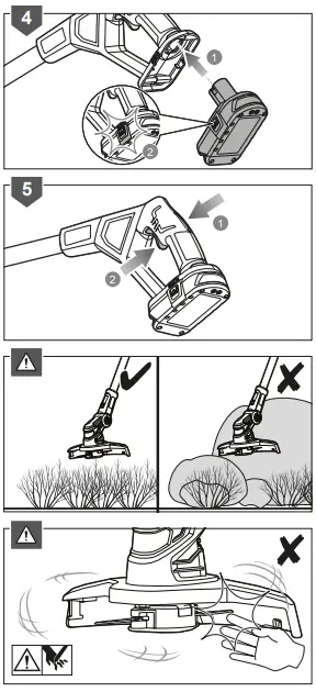 RYOBI RLT183225F Cordless Grass Trimmer-fig13