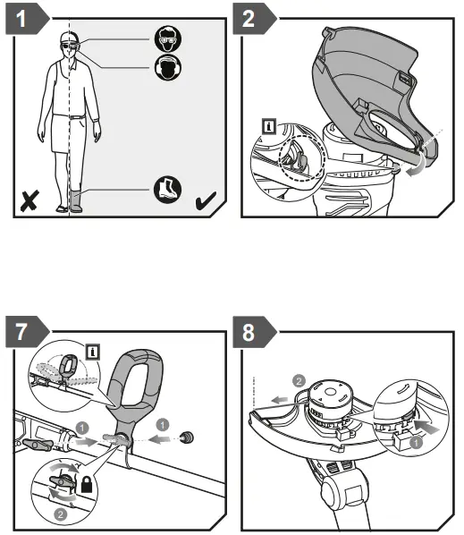 RYOBI RLT183225F Cordless Grass Trimmer-fig3