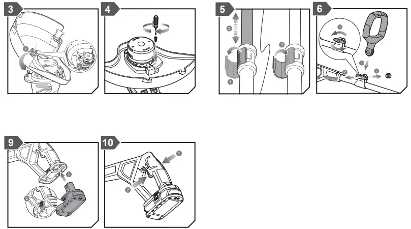 RYOBI RLT183225F Cordless Grass Trimmer-fig4