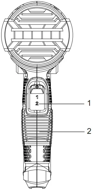 BLAUPUNKT HG2010 Electric Heat Gun - FIGURE 2