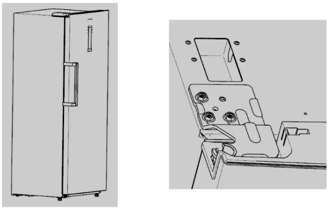CHiQ CSH379NBSL2 Hybrid Upright Freezer - Figure 5