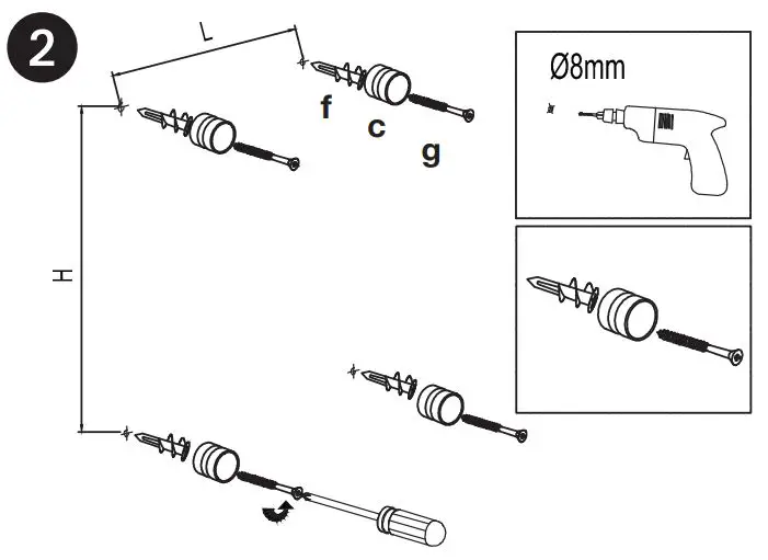 ancona PATIM-01 Comfort 6 Dual Towel Warmer - Hardwire Installation Figure 2