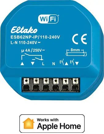 Eltako ESR62NP-IP-110-240V Impulse Switch with Integrated Relay Function IP