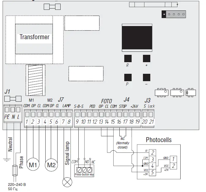 DOORHAN-PCB-SW-Control-Board-for-Swing-01