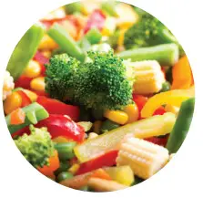 Gourmia Digital French Door Air Fryer Oven - VEGETABLES