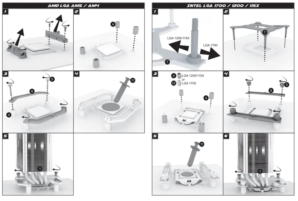 Alpenfoehn Dolomit Premium CPU Cooler 2