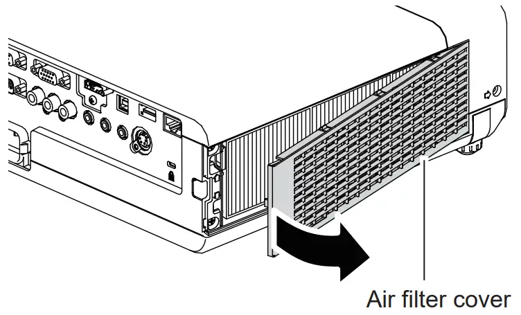 Panasonic ET-RFV300 Replacement Air Filter - Panasonic ET-RFV300 Replacement Air Filter