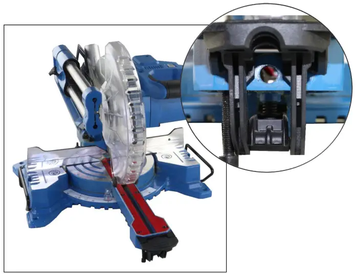 HYUNDAI HYMS2000E Electric Single Bevel Sliding Mitre Saw - Assembly1