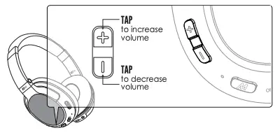 ADJUSTING VOLUME