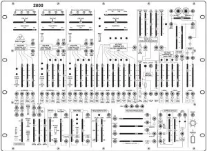 behringer 2600 Semi-Modular Analog Synthesizer with 3 VCOs