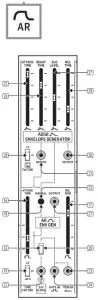 behringer 2600 Semi-Modular Analog Synthesizer with 3 VCOs - ADSR Envelope Generator Section