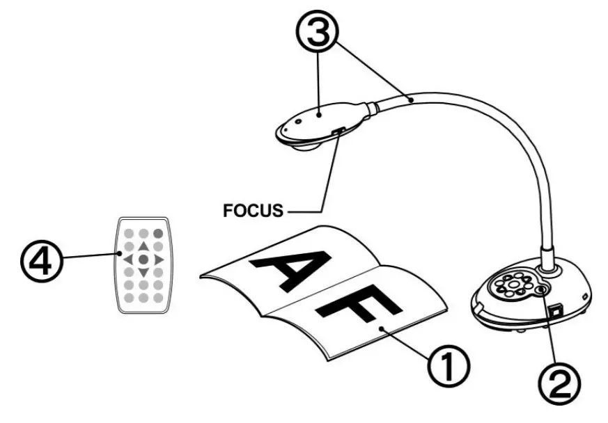 Lumens DC172 4K Document Camera -figure 6