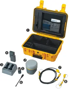 Trimble R12i GNSS System - checking contents