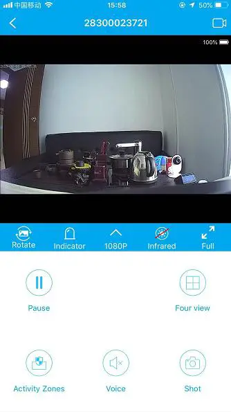 M-MEDIA A10 Mini WiFi HD Hidden Camera - Interface Introduction