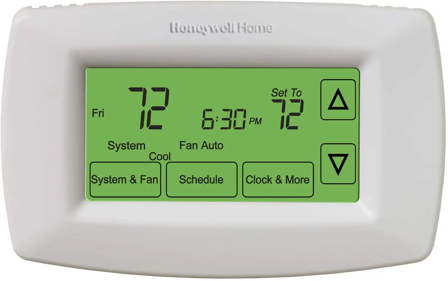 Honeywell Rth7600 Touchscreen Programmable Thermostat User Manual