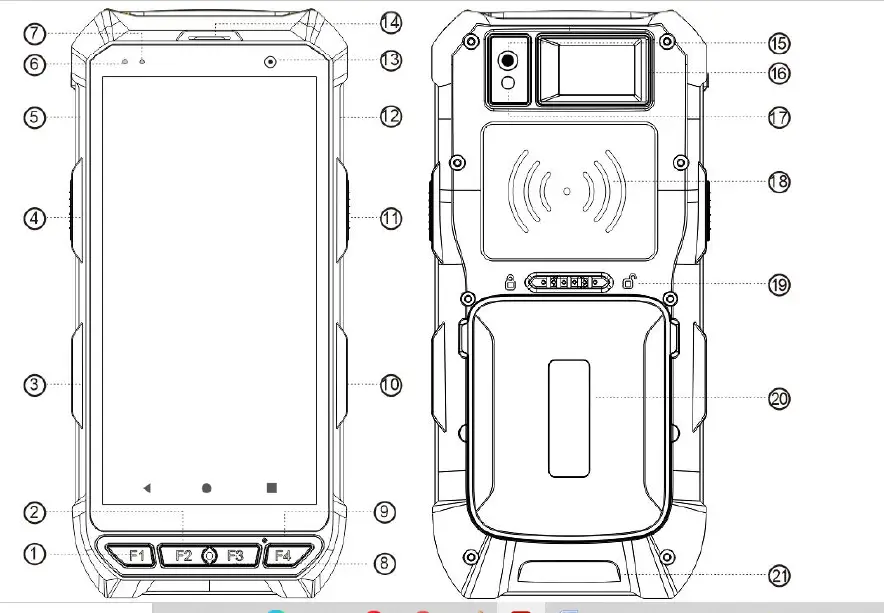 Shenzhen Handheld Wireless Technology C6200 Barcode Scanner User Manual-1