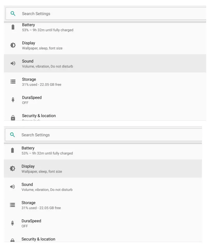 RISU ENHANCEMENT03 Smart Tablet - Screen lock