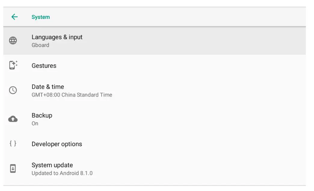 RISU ENHANCEMENT03 Smart Tablet - correction options