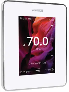 Warmup TM 6iE Smart Wifi Thermostat for Underfloor Heating