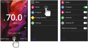 Warmup TM 6iE Smart Wifi Thermostat for Underfloor Heating - Settings 7